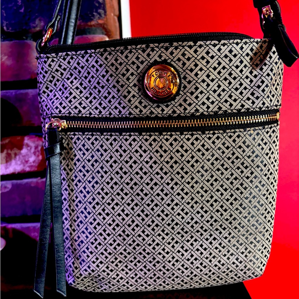 Tommy Hilfiger monogram crossbody bag